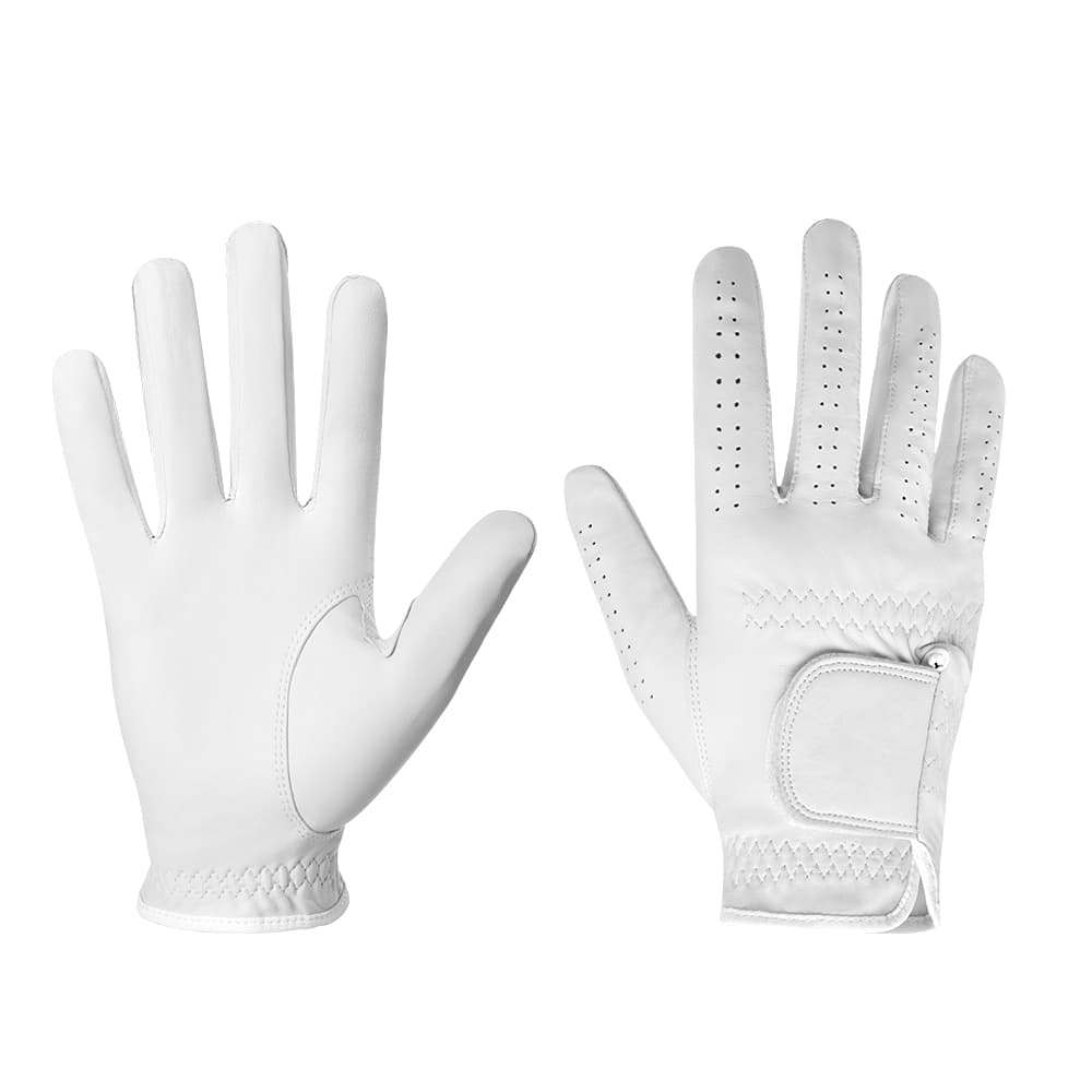 Premium tour leather golf glove development sample