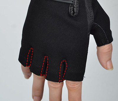 do you know each parts name of fitness gloves