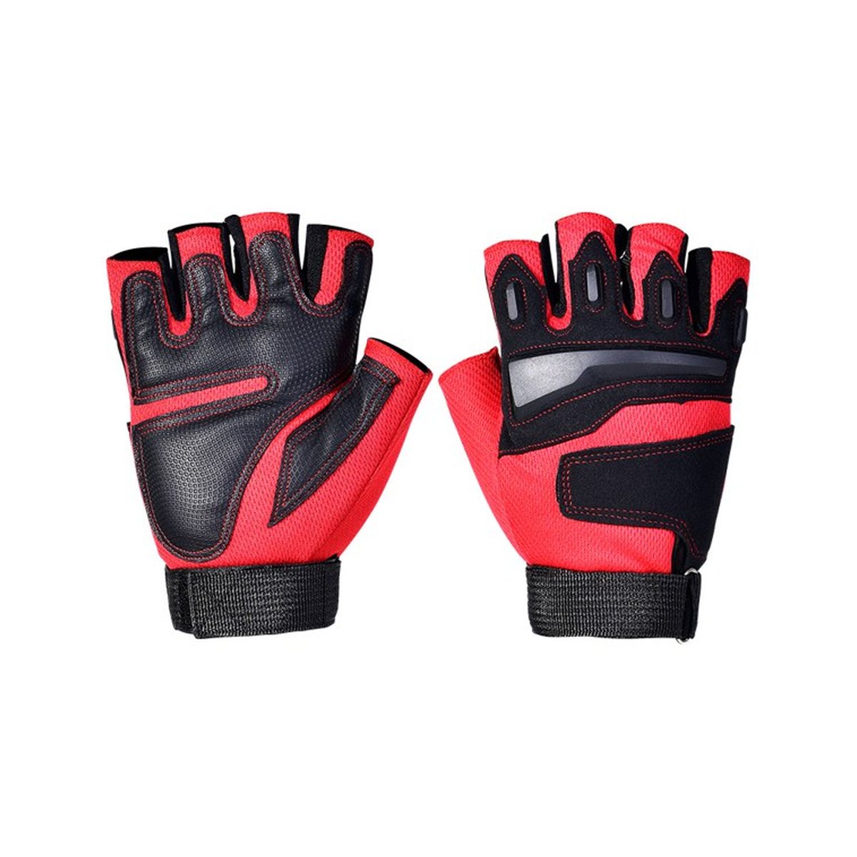 Fitness glove AB-side product sample for small batch private label development