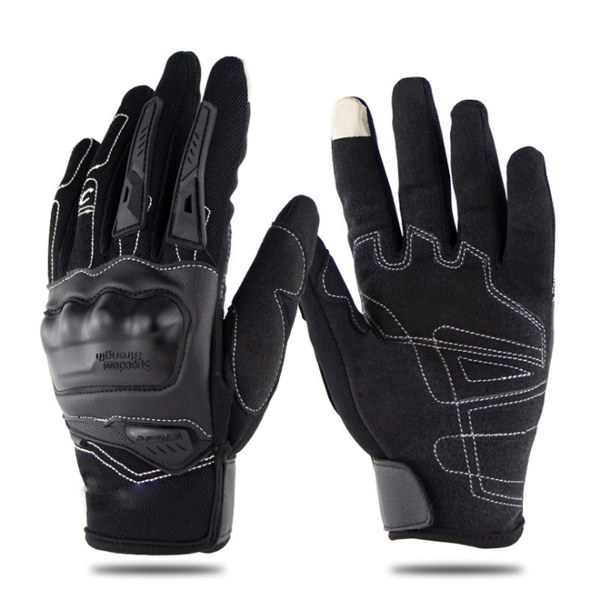 Real SZNAS AB-side product image of a black tactical glove with protection detail.