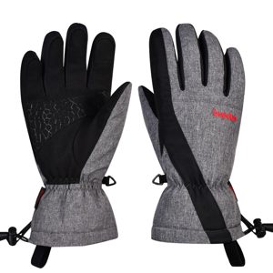 Real SZNAS AB-side product image of a gray winter sports glove.