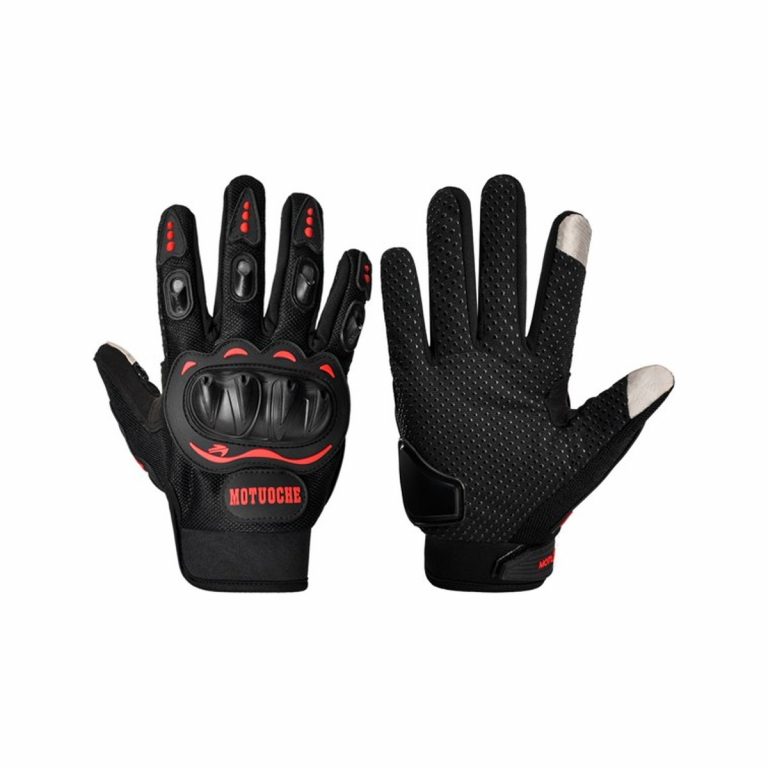 Motorcycle and riding glove AB product example for OEM manufacturing