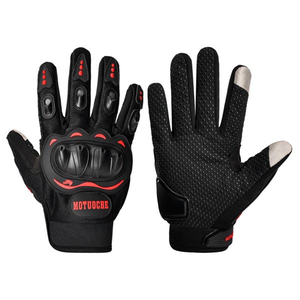 Real SZNAS AB-side product image of a motorcycle and protective sports glove.