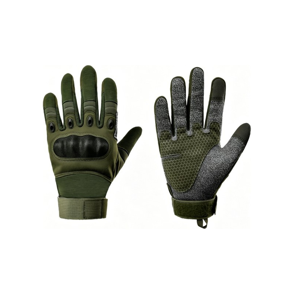 Balanced tactical glove manufacturing sample image