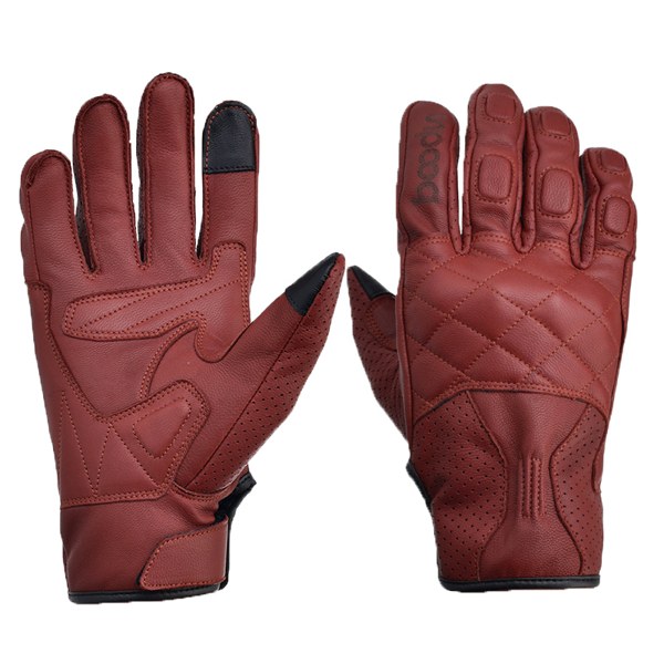 Black winter protective glove AB-side product sample
