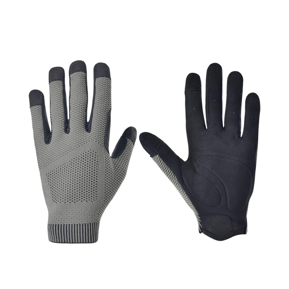 Full-finger gravel and all-road cycling glove development sample